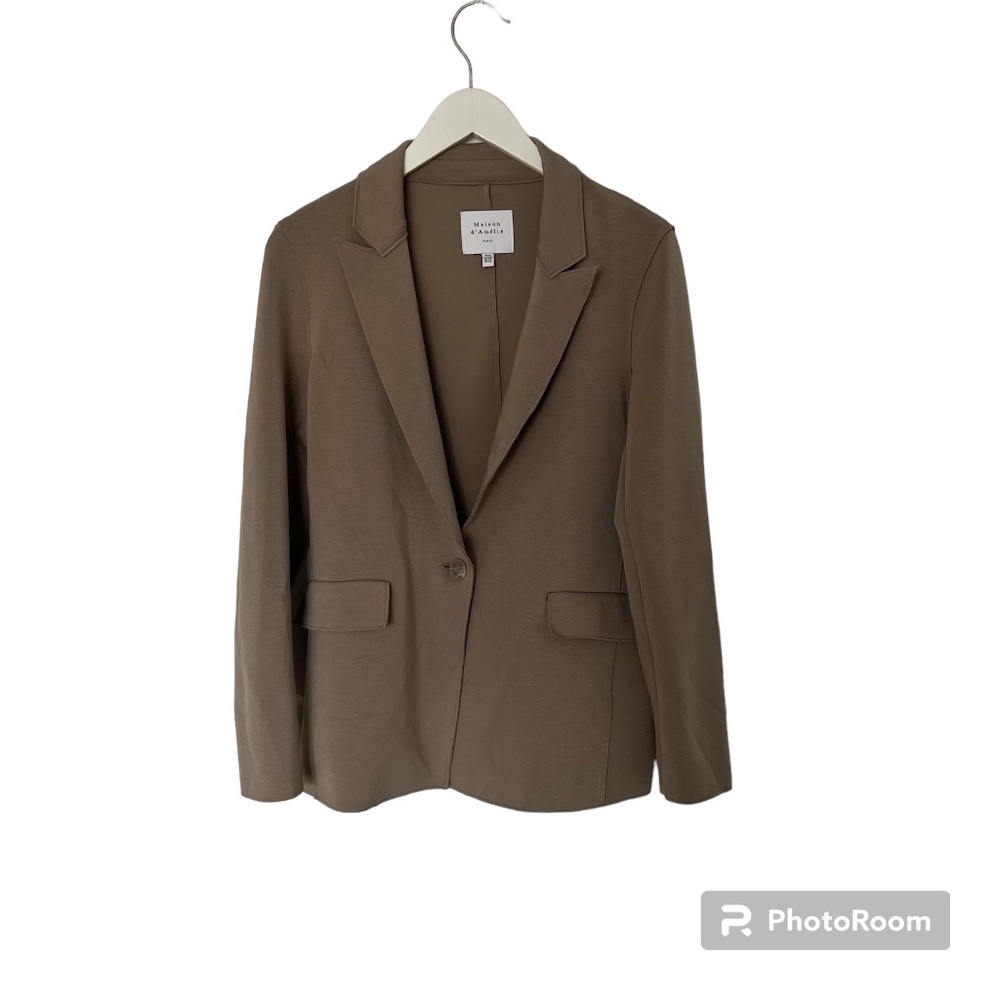 Maison D'Amélie Paris Jersey Knit Blazer